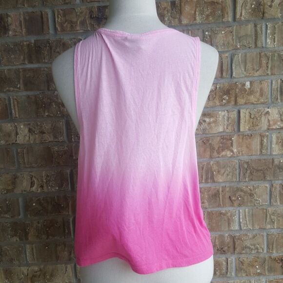 ‎PINK VICTORIA'S SECRET Ombre Crop Top - Size XS - Picture 3 of 5